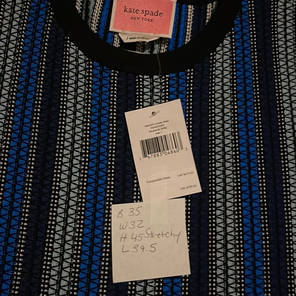 Kate Spade stretchy sweater dress